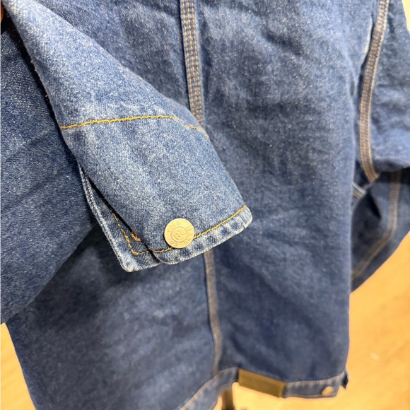 Ralph Lauren Polo Jeans Vintage 90s Denim Jacket Corduroy Collar Mens Large - Picture 11 of 11